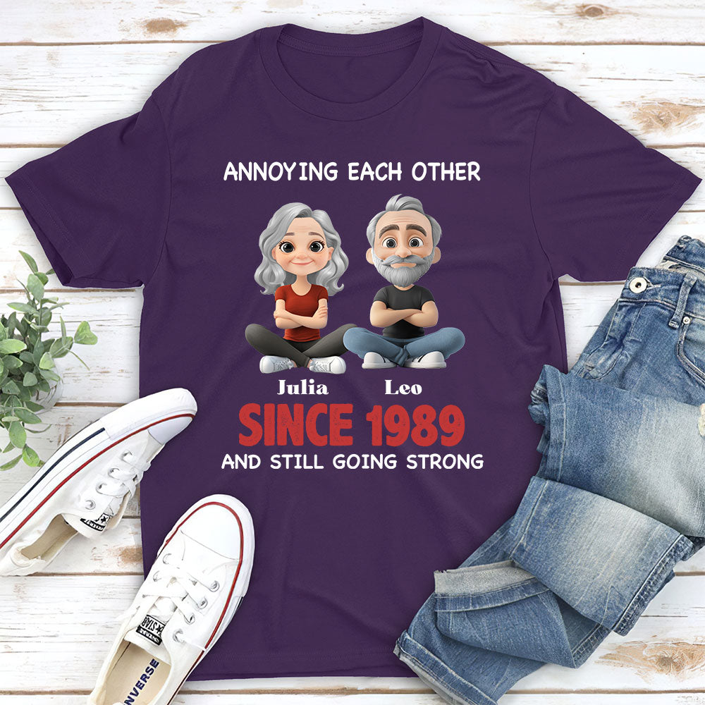 Custom Christmas Anniversary Keepsake Gifts For Husband • Together Forever - Personalized Shirt