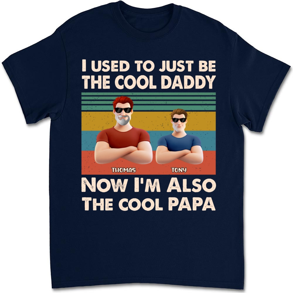 Custom Father's Day, Special Gift for Dad & Grandpa • From Dad To Grandpa With Love - Personalized Shirt
