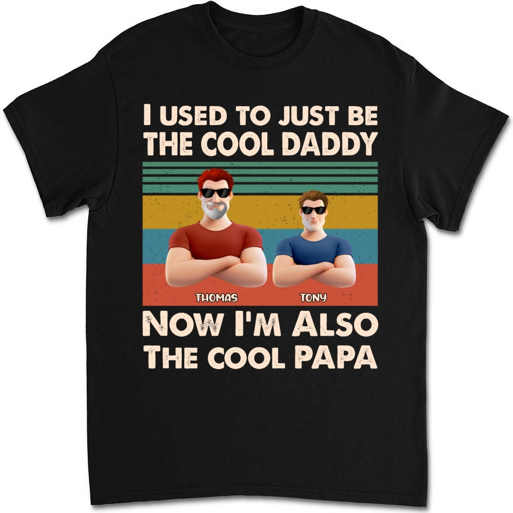 Custom Father's Day, Special Gift for Dad & Grandpa • From Dad To Grandpa With Love - Personalized Shirt
