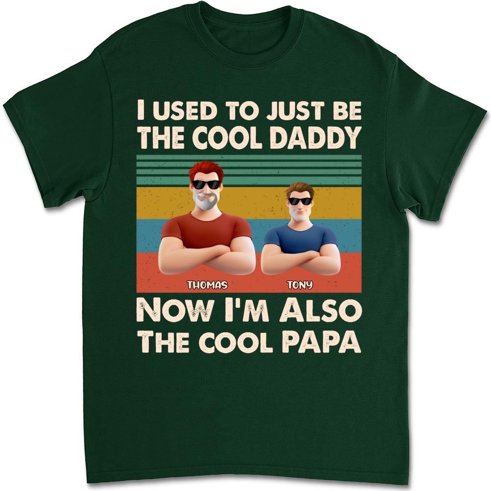 Custom Father's Day, Special Gift for Dad & Grandpa • From Dad To Grandpa With Love - Personalized Shirt