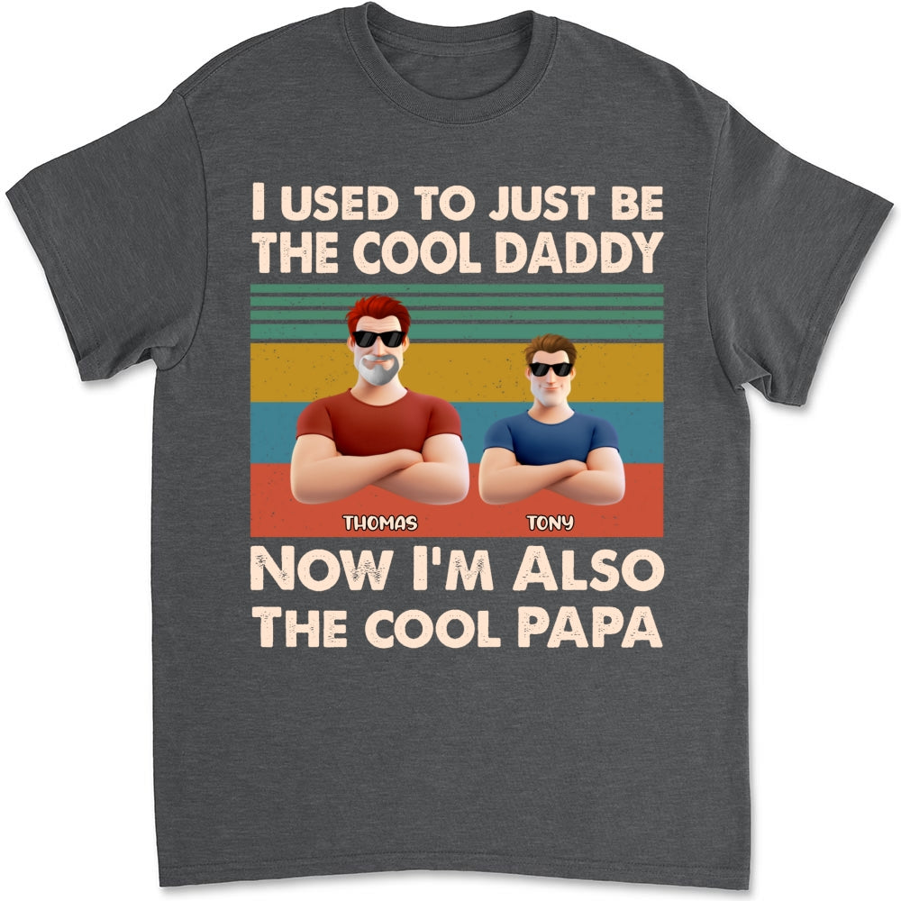 Custom Father's Day, Special Gift for Dad & Grandpa • From Dad To Grandpa With Love - Personalized Shirt
