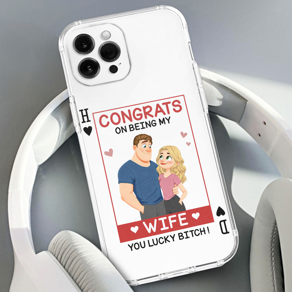 Love Is You - Personalized Phone Case
