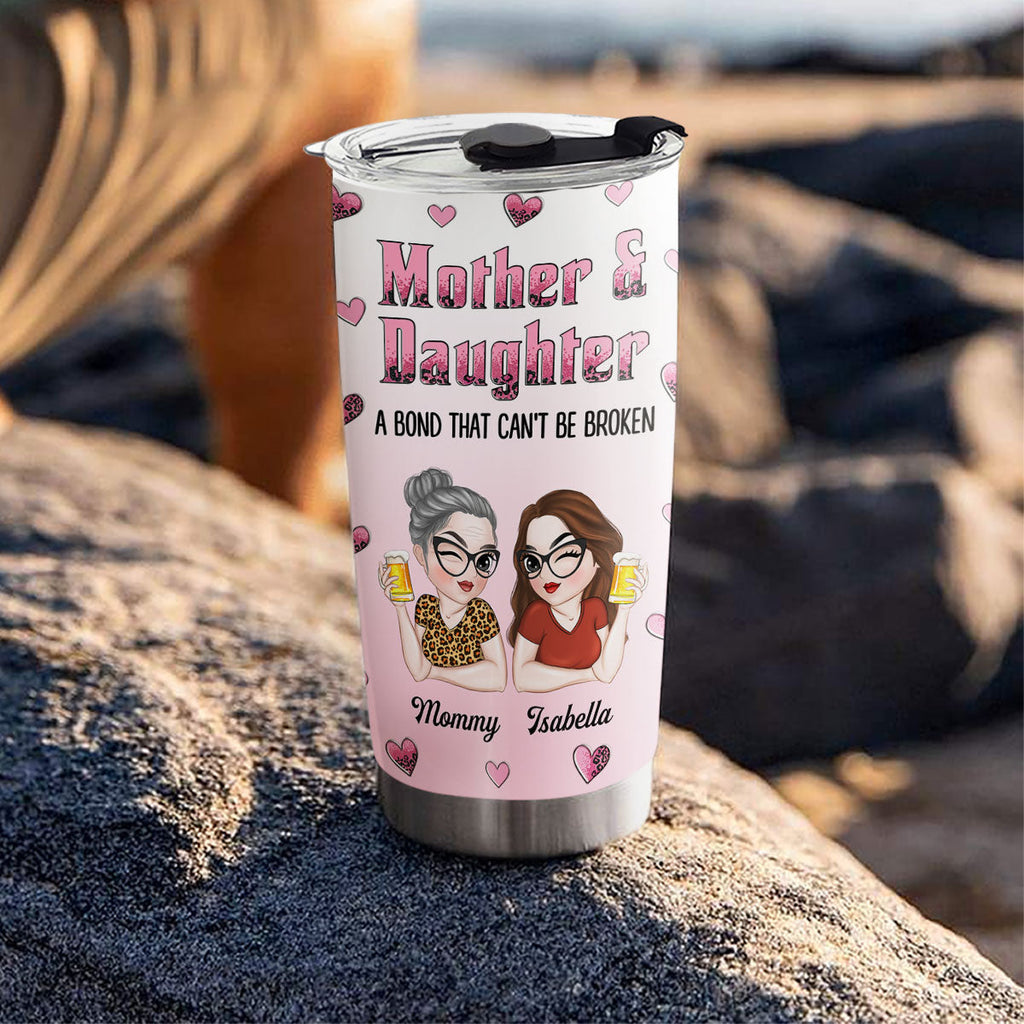 Custom Mother's Day Birthday Gifts For Mom • Unbreakable Bond - Personalized Tumbler
