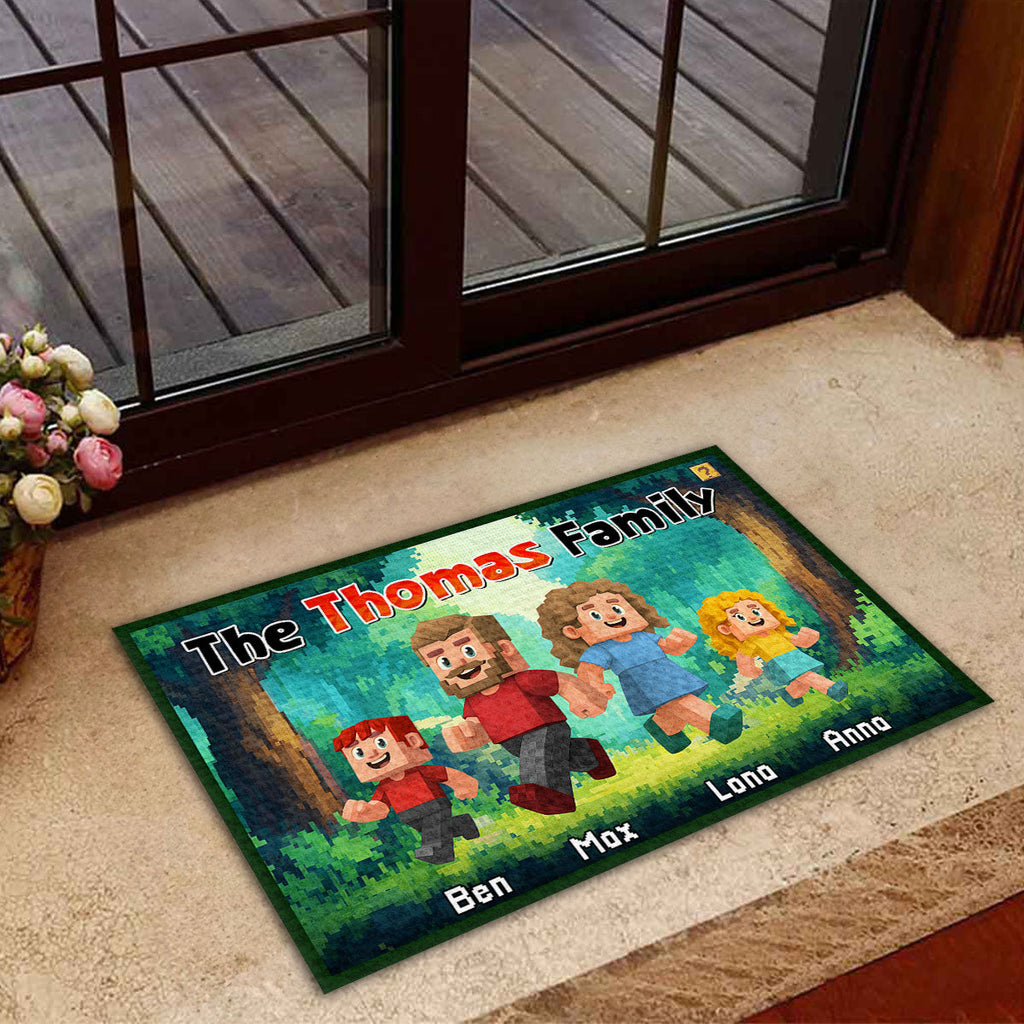 The Family - Personalized Doormat