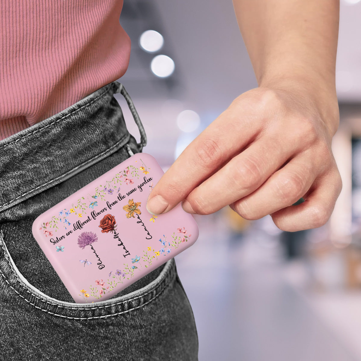 The Same Garden - Personalized LED Pocket Mirror