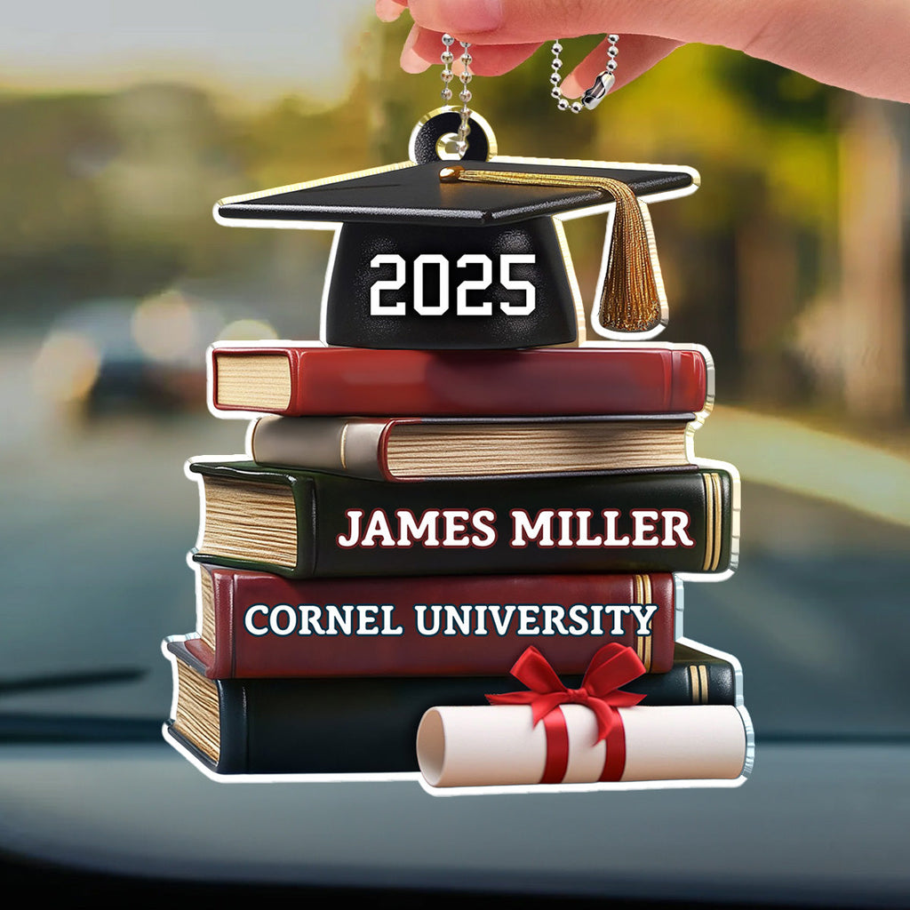 Graduation Gift - Personalized Car Ornament