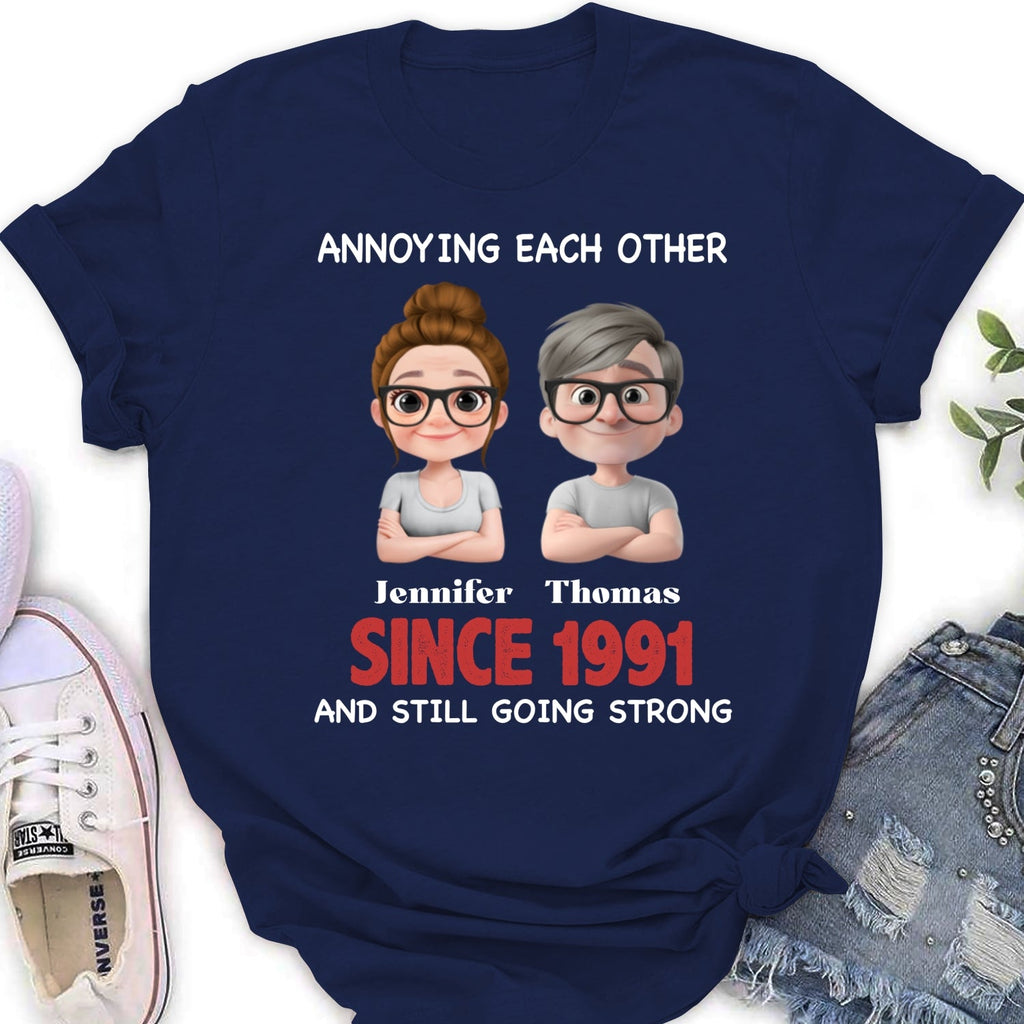Custom Christmas Anniversary Keepsake Gifts For Husband • With You Forever - Personalized Shirt