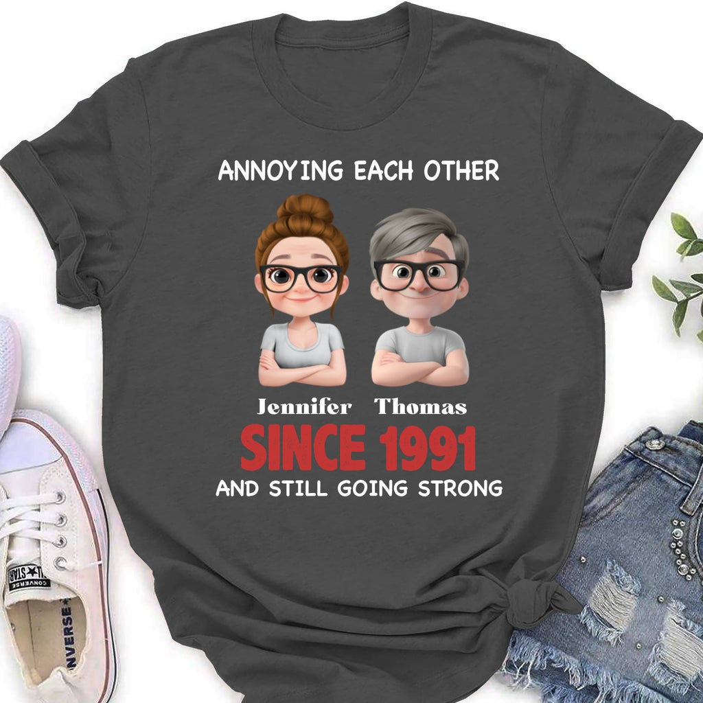 Custom Christmas Anniversary Keepsake Gifts For Husband • With You Forever - Personalized Shirt
