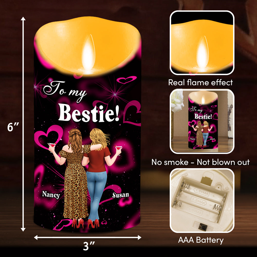 No Matter What Happens - Personalized LED Candle