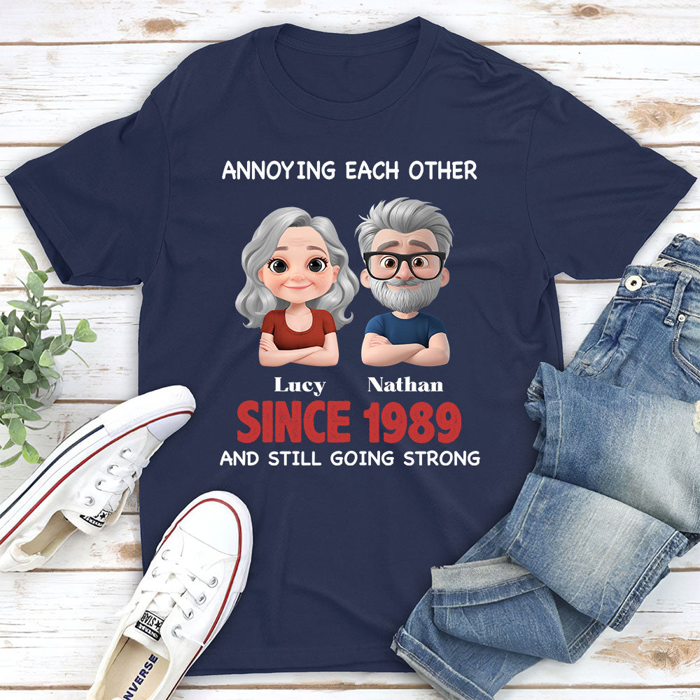 Custom Christmas Anniversary Keepsake Gifts For Husband • With You Forever - Personalized Shirt