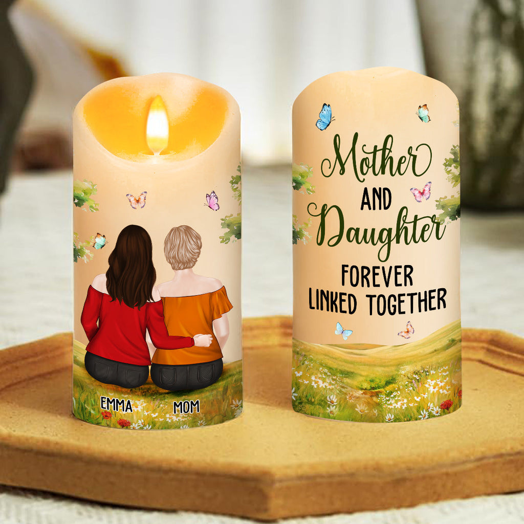 Link Forever - Personalized LED Candle