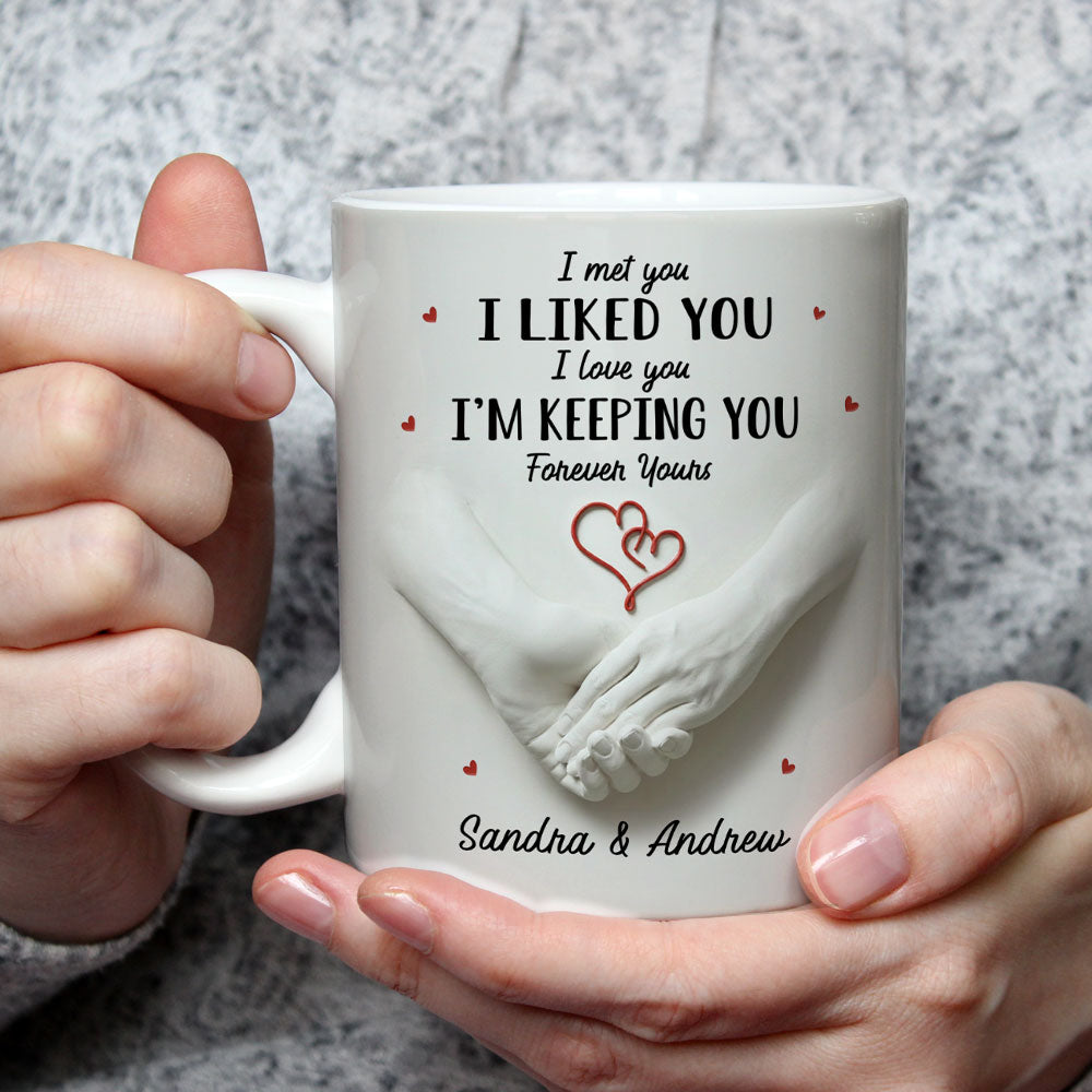 Custom Anniversary Keepsake Gifts For Couple • Just The Two of Us - Personalized Coffee Mug