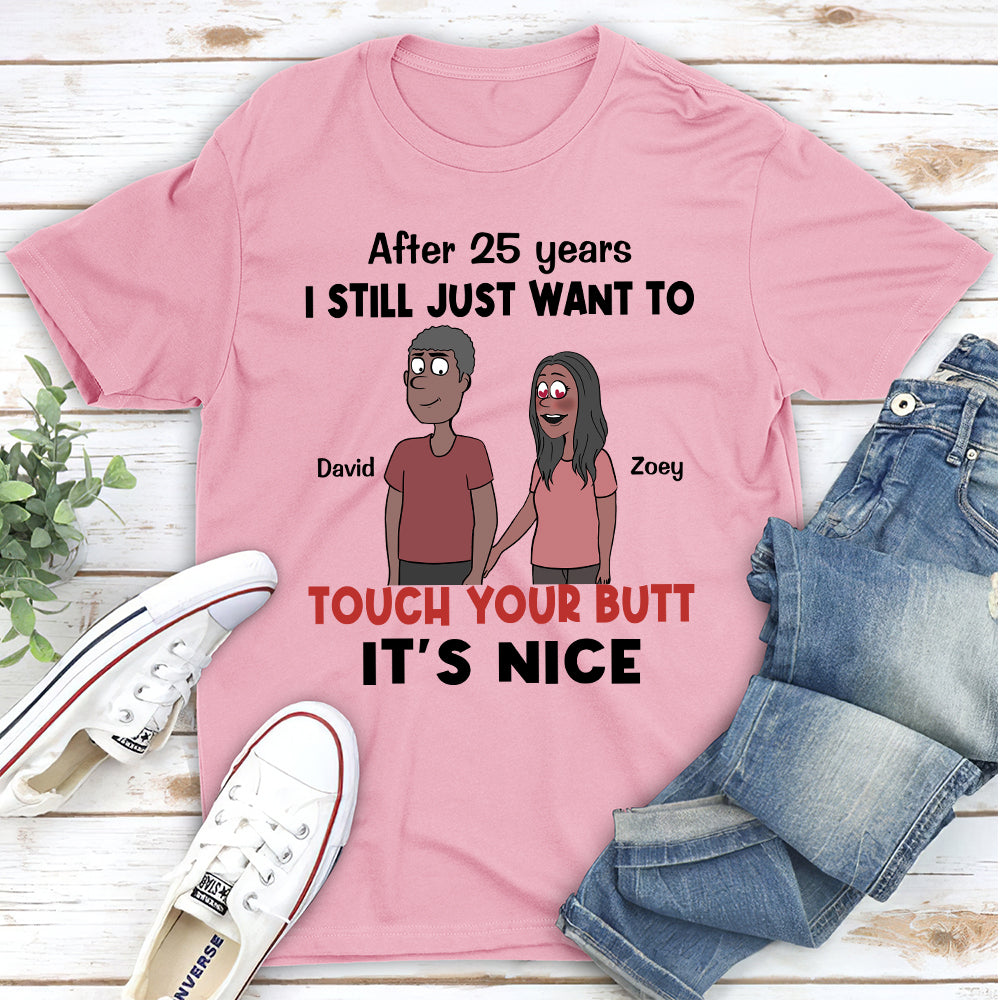 Custom Anniversary Keepsake Gifts For Couple • I Still - Personalized Classic T-shirt