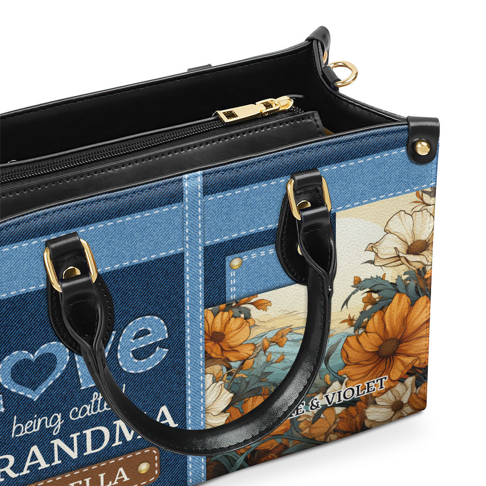 Love Being Called - Personalized Leather Bag