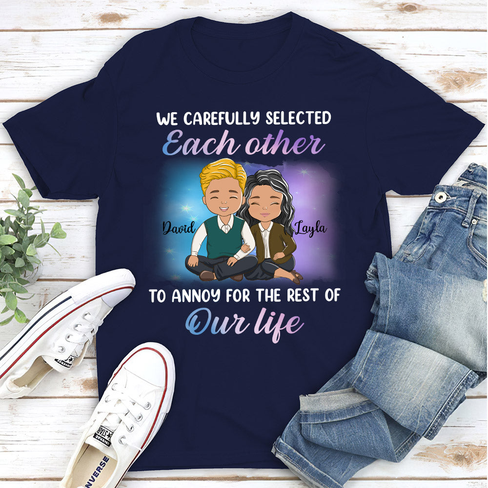 Custom Anniversary Keepsake Gifts For Couple • For The Rest Of Our Life - Personalized Classic T-shirt