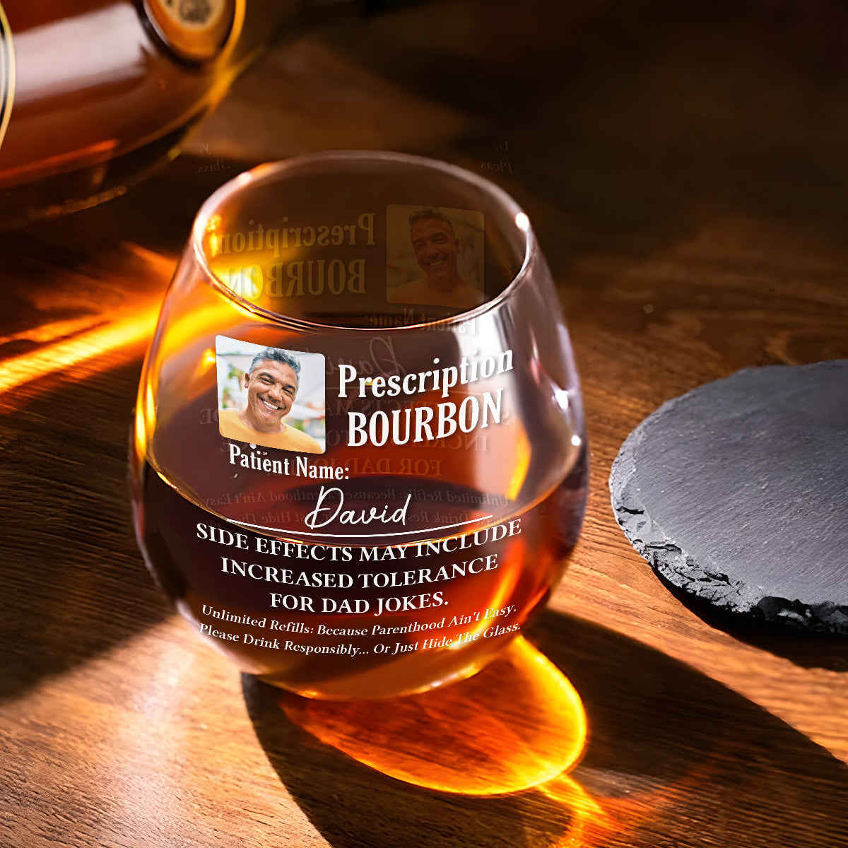 Raising Kids One Sip At A Time - Personalized Wine Glass