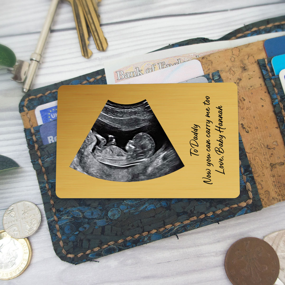 Carry Me Love - Personalized Wallet Card