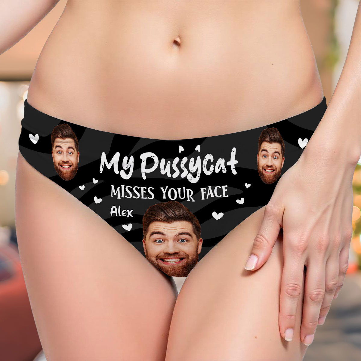 Missing You More Than You Know - Personalized Women Briefs
