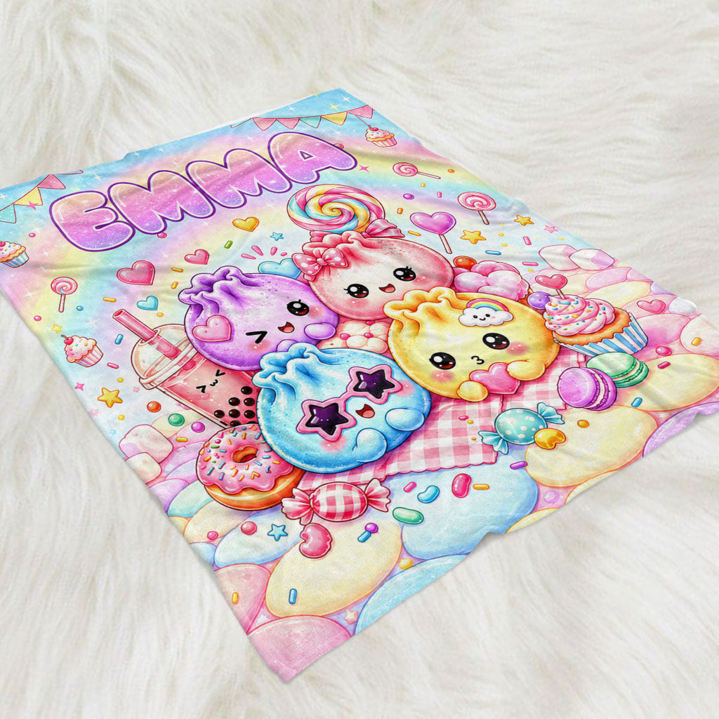 Squishy Adventure - Personalized Fleece Blanket