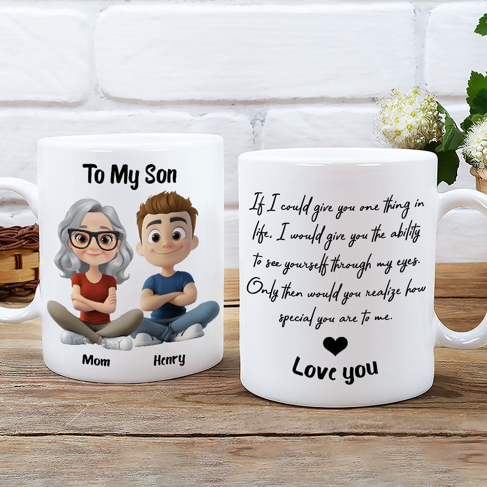Custom Christmas & Birthday Gift for Son • You Are Special - Personalized Coffee Mug