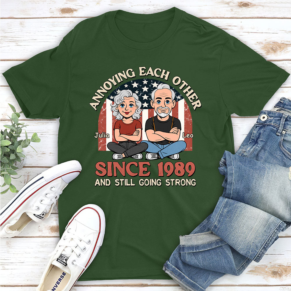 Custom Christmas Anniversary Keepsake Gifts For Husband • Love You Forever Freedom Ver - Personalized Shirt