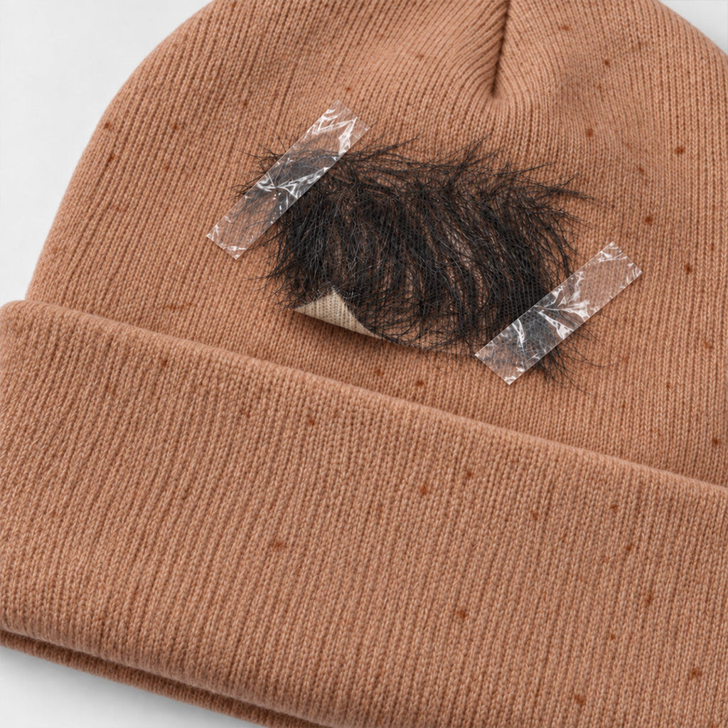 Funny Hair - Personalized Knit Beanie Hat