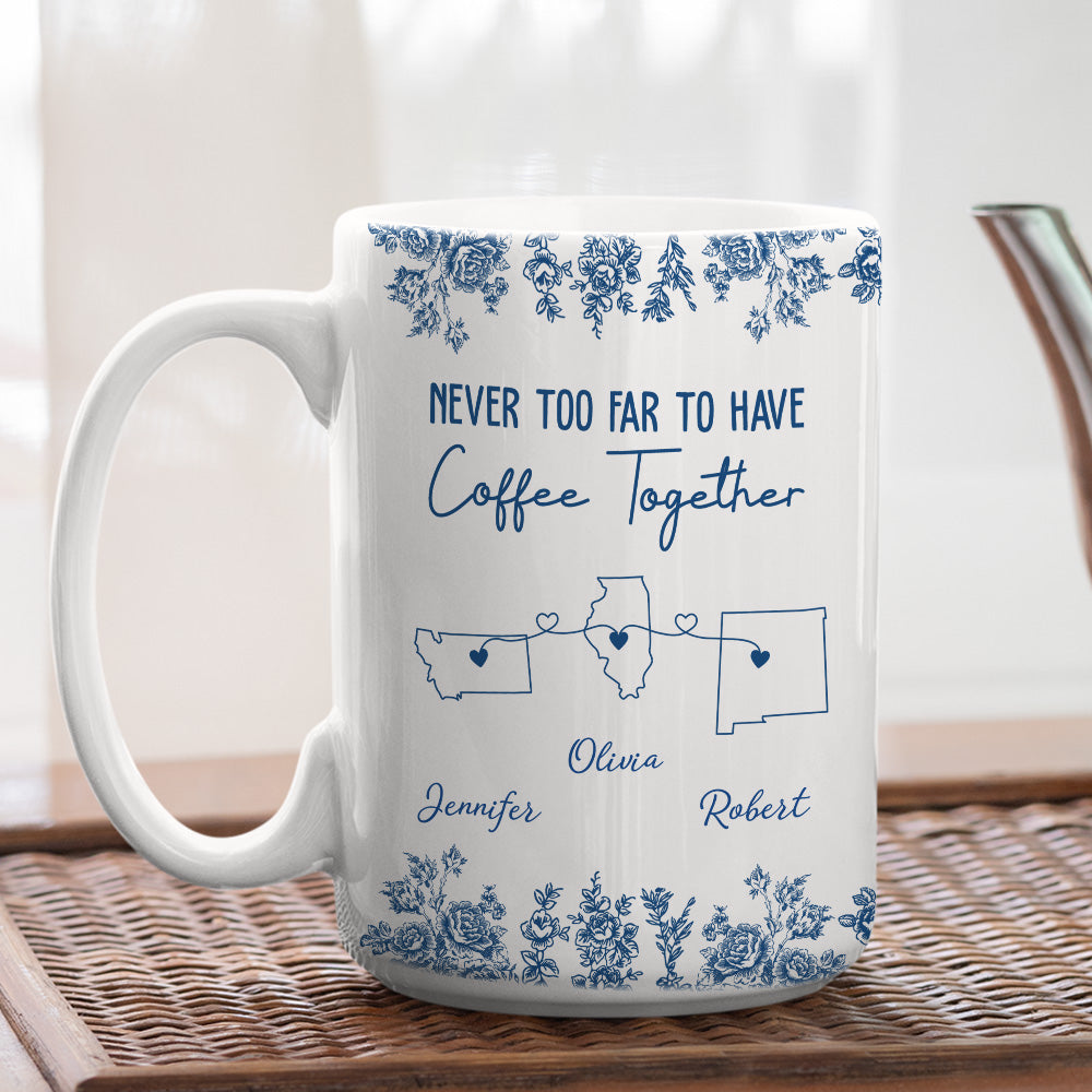 Custom Best Friend, Christmas & Birthday Friendship Keepsake Gift • I Wish - Personalized Coffee Mug