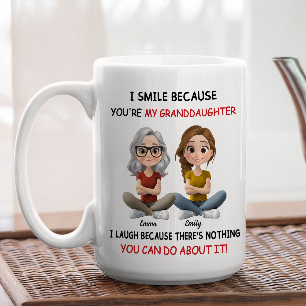 Custom Christmas & Birthday Gift for Granddaughter • My Granddaughter - Personalized Coffee Mug