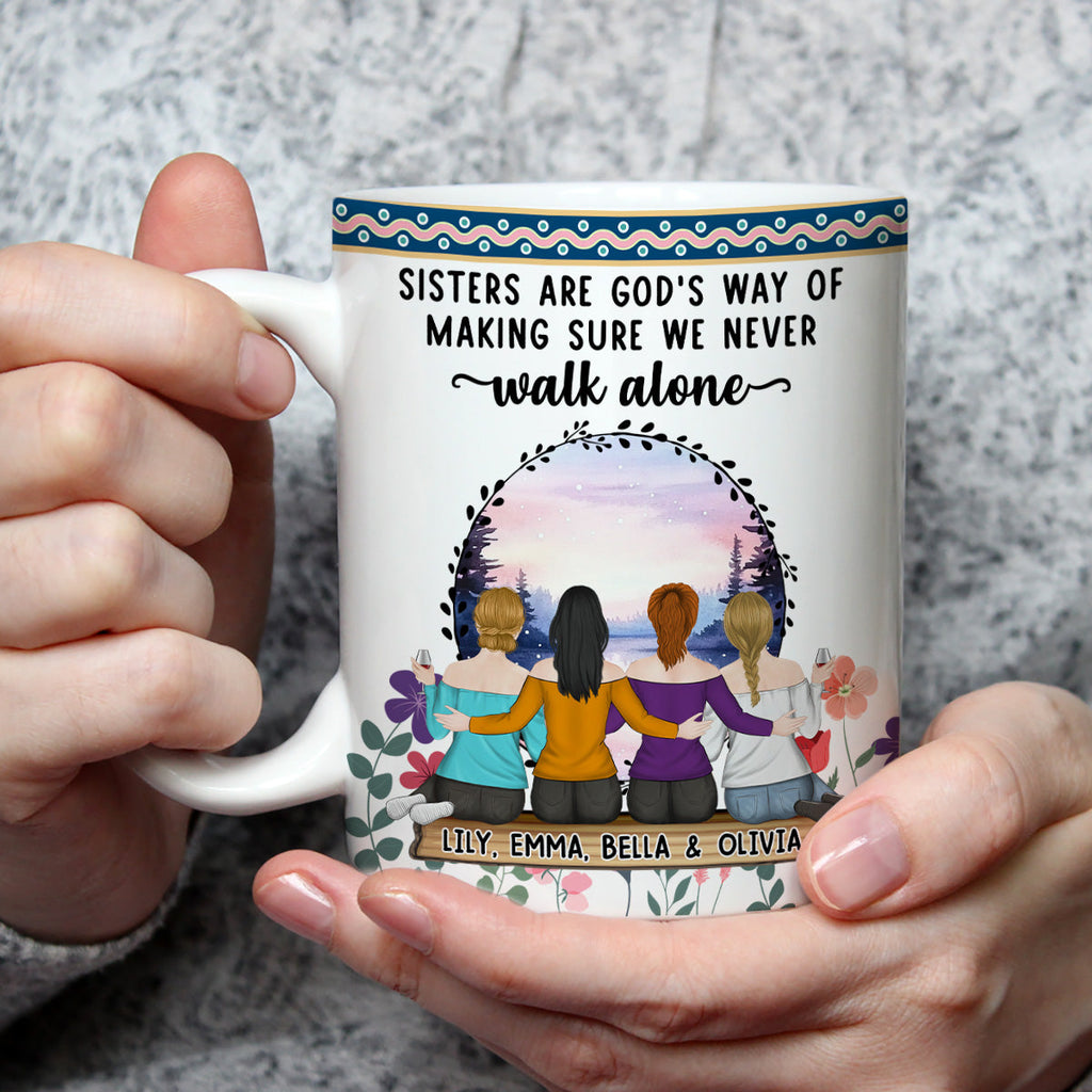 Custom Best Friend, Christmas & Birthday Friendship Keepsake Gift • Our Friendship Is A Treasure I Cherish - Personalized Coffee Mug