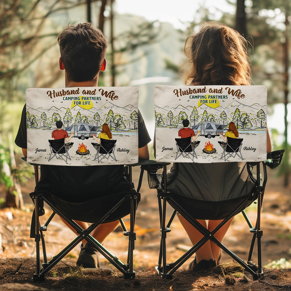 Camping For Life - Personalized Camping Chair Cover