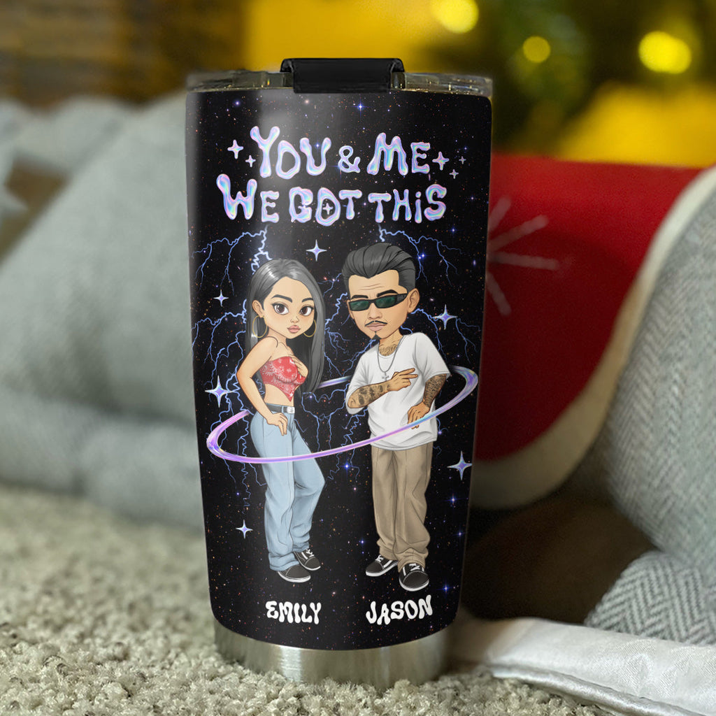Couple Hologram - Personalized Tumbler