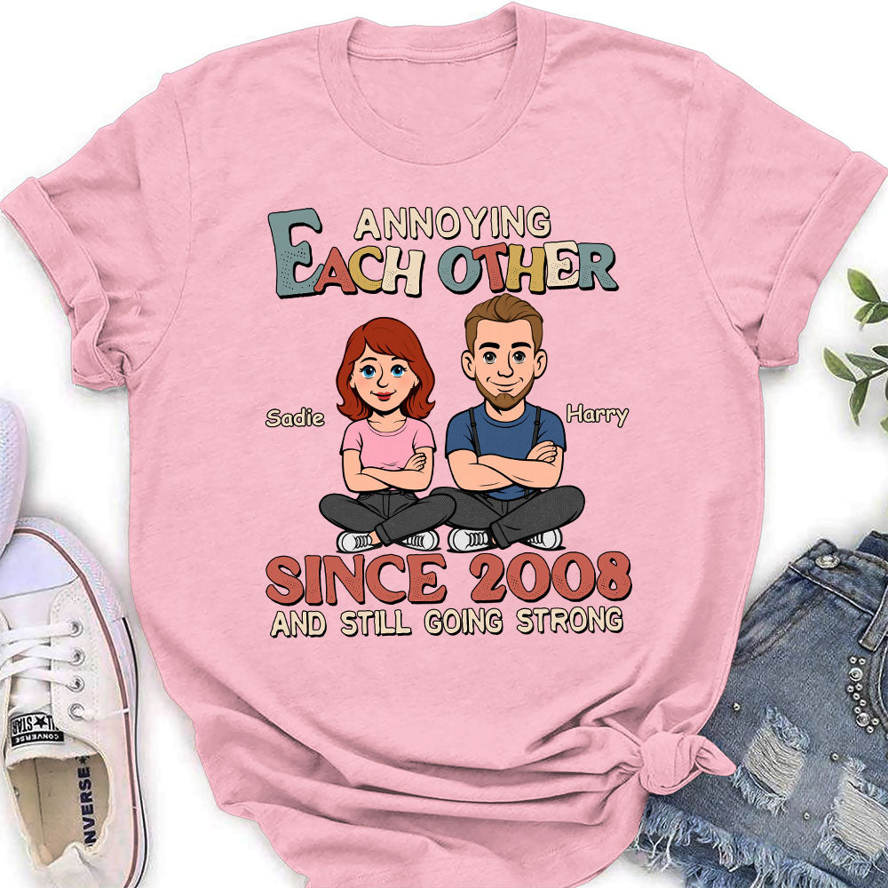 Custom Anniversary Keepsake Gifts For Couple • Love You Forever Version 2 - Personalized Shirt