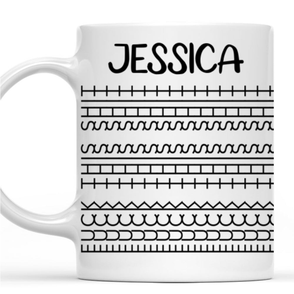 Custom Hidden Message Mug, Funny Gag Gift for Coworker Friend Girlfriend • Hidden Words Pure Poetry - Personalized Coffee Mug