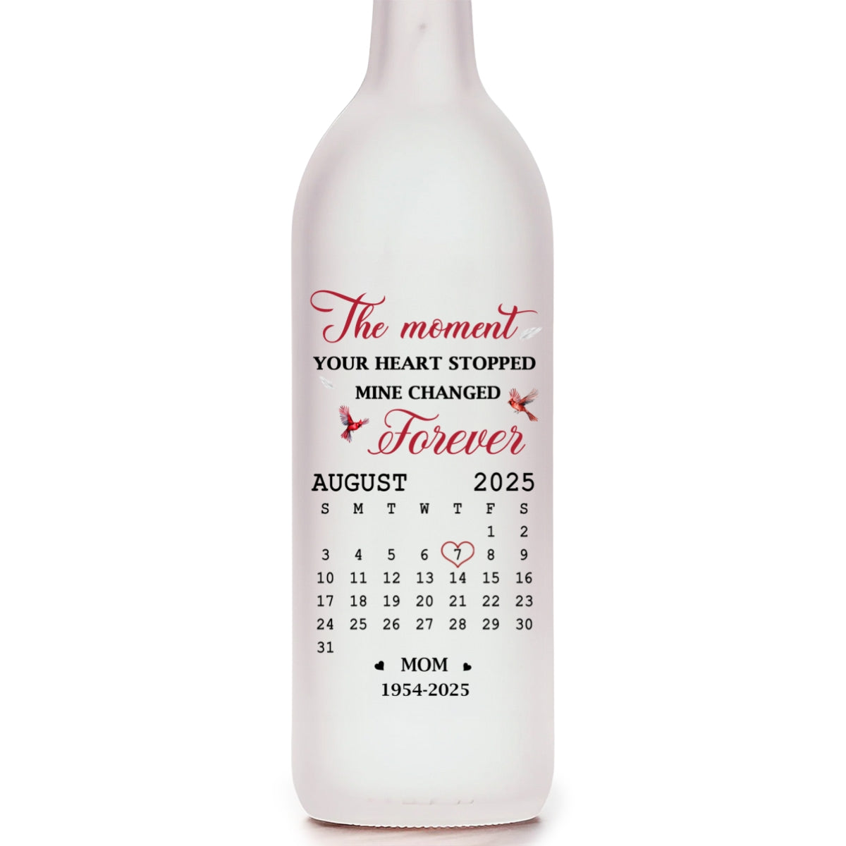 The Moment - Personalized Bottle Lamp