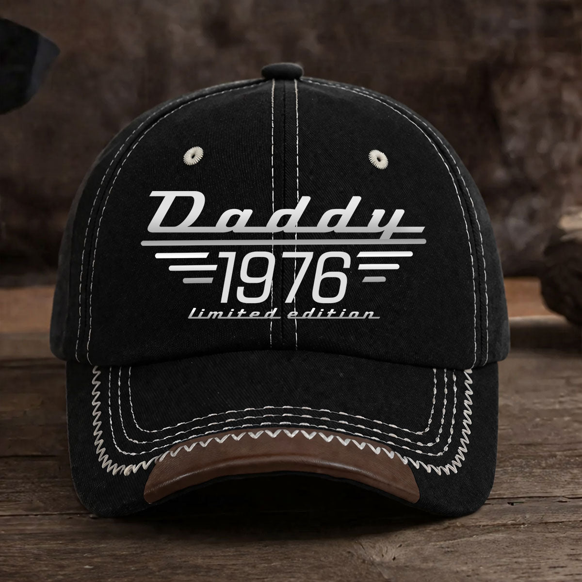 Limited Edition Daddy - Personalized Vintage Soft Baseball Cap