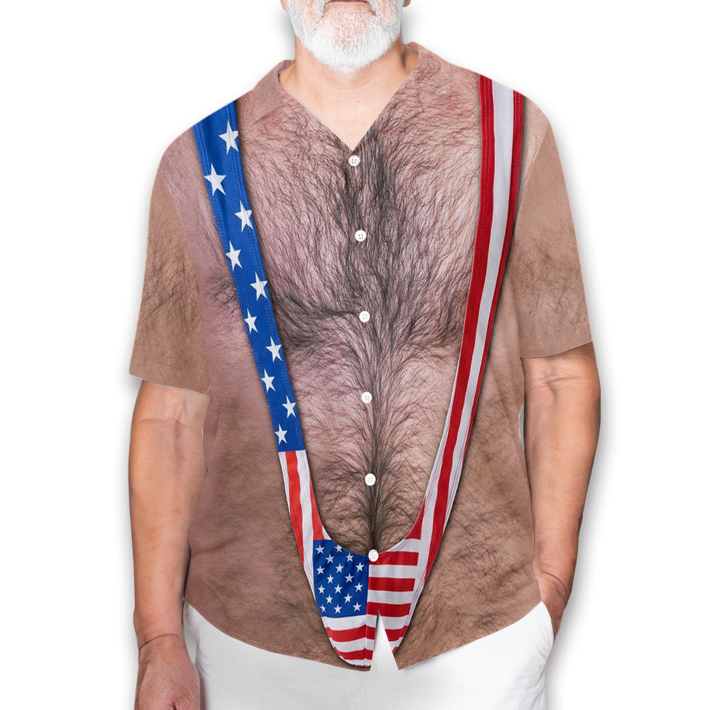 Hairy Body - Personalized Hawaiian Shirt