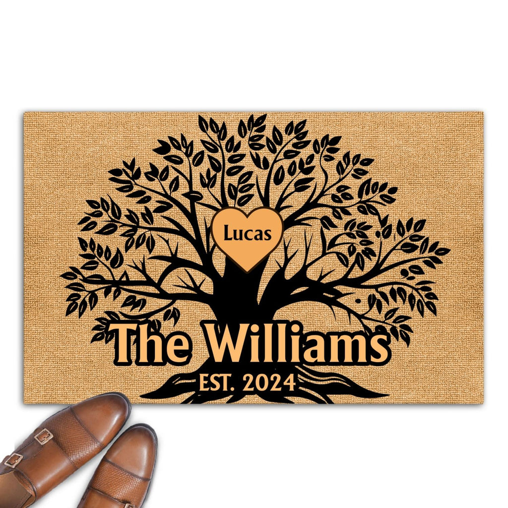 Family Tree - Personalized Doormat