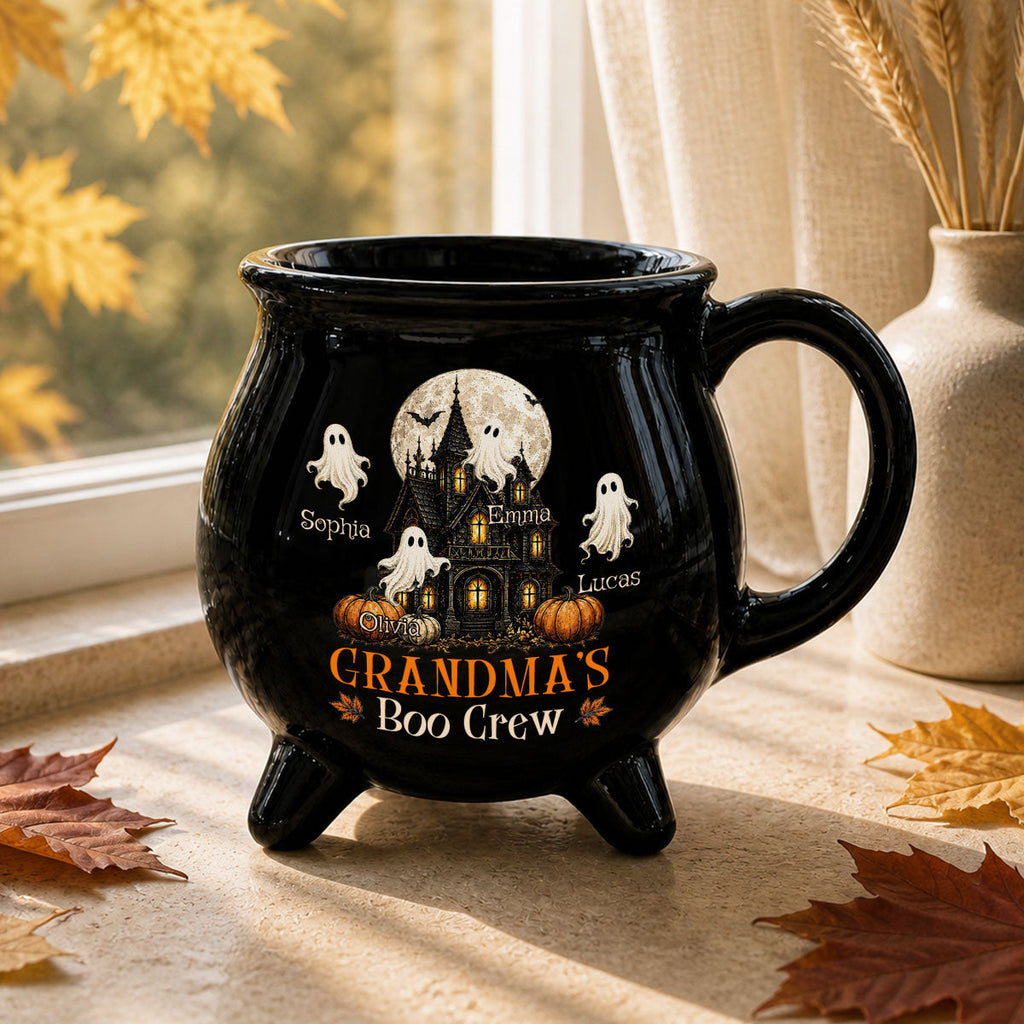Grandma Boo Crew - Personalized Cauldron Mug