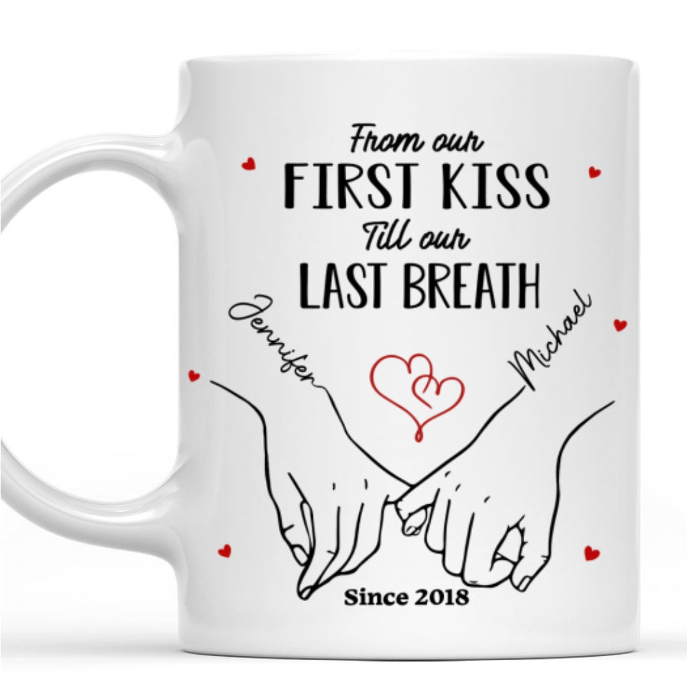 Custom Anniversary Keepsake Gifts For Couple • We Got This - Personalized Coffee Mug