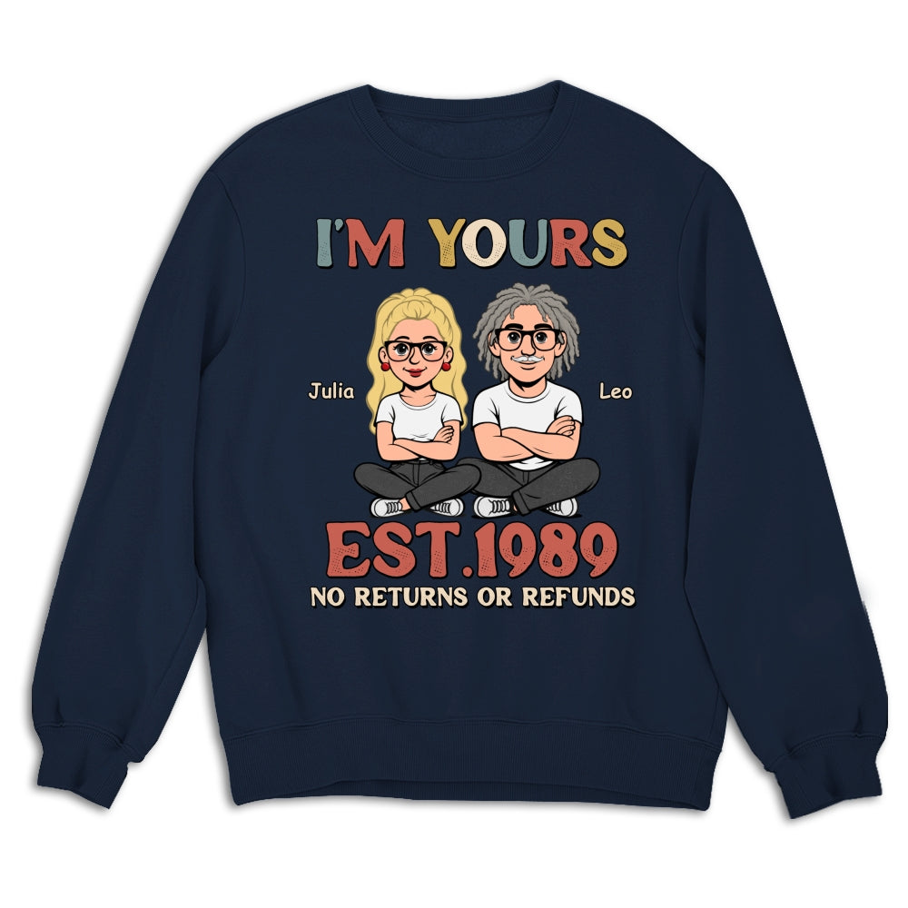 Custom Christmas Anniversary Keepsake Gifts For Husband • I Am Yours - Personalized Shirt