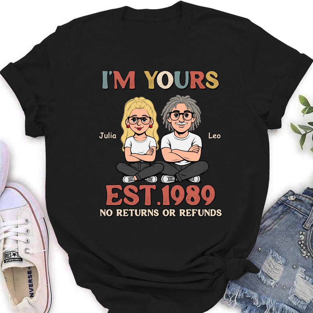 Custom Christmas Anniversary Keepsake Gifts For Husband • I Am Yours - Personalized Shirt