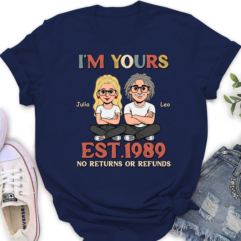 Custom Christmas Anniversary Keepsake Gifts For Husband • I Am Yours - Personalized Shirt