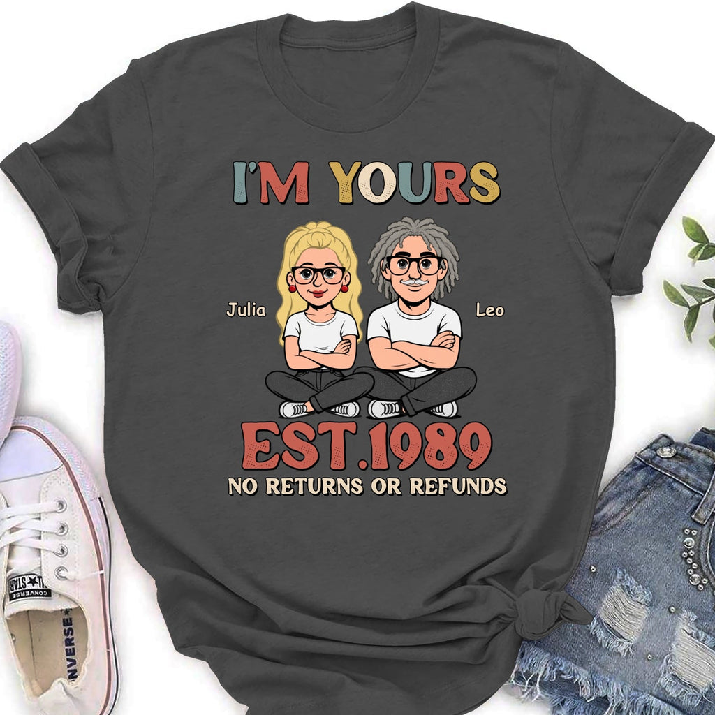 Custom Christmas Anniversary Keepsake Gifts For Husband • I Am Yours - Personalized Shirt