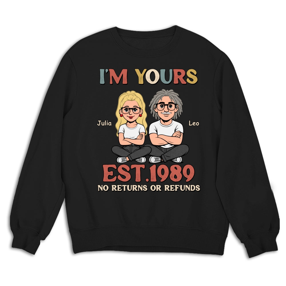 Custom Christmas Anniversary Keepsake Gifts For Husband • I Am Yours - Personalized Shirt