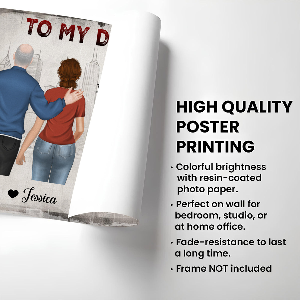 You Make Us Proud Every Day - Personalized Poster