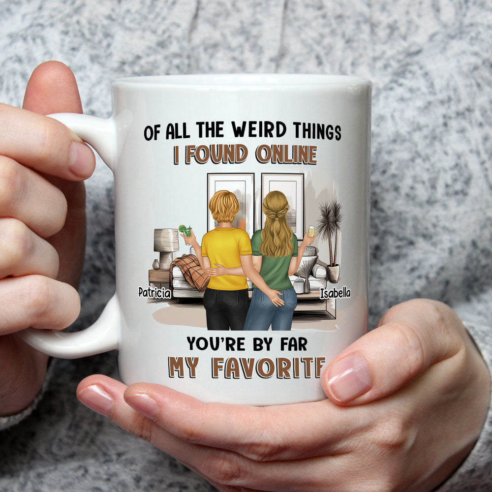 Custom Photo Anniversary Keepsake Gifts For Couple • Weird Things Found Online - Personalized Coffee Mug