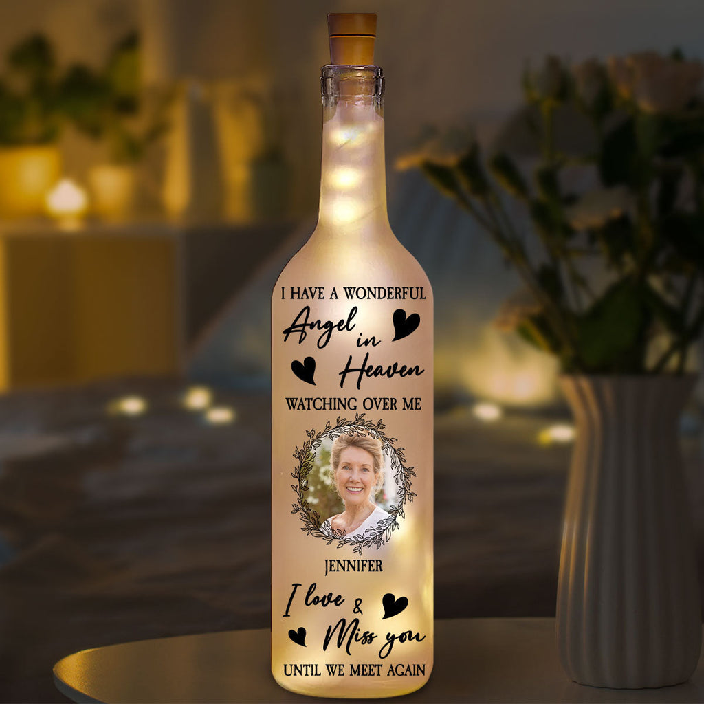 I Really Miss You - Personalized Bottle Lamp