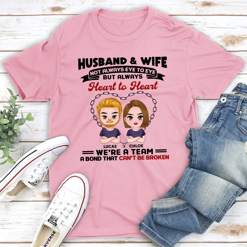 Custom Anniversary Keepsake Gifts For Couple • Husband And Wife - Personalized Classic T-shirt