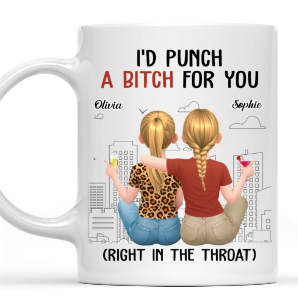 Custom Best Friend, Christmas & Birthday Friendship Keepsake Gift • I Will Do It - Personalized Coffee Mug