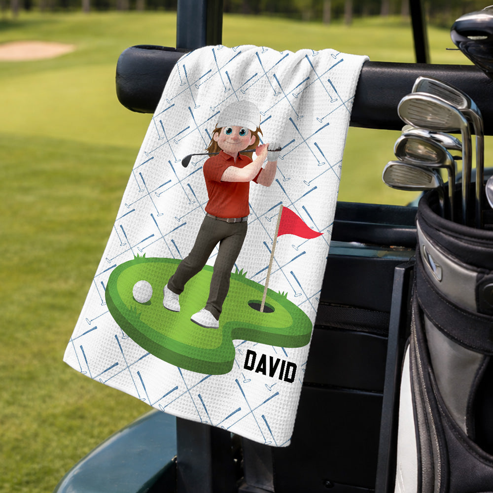 Playful Golf - Personalized Golf Towel
